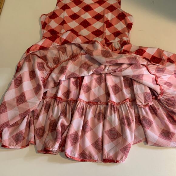 Her Universe Dress Womens S Small Marvel Avengers Icons Gingham Tiered Mini - Picture 12 of 15